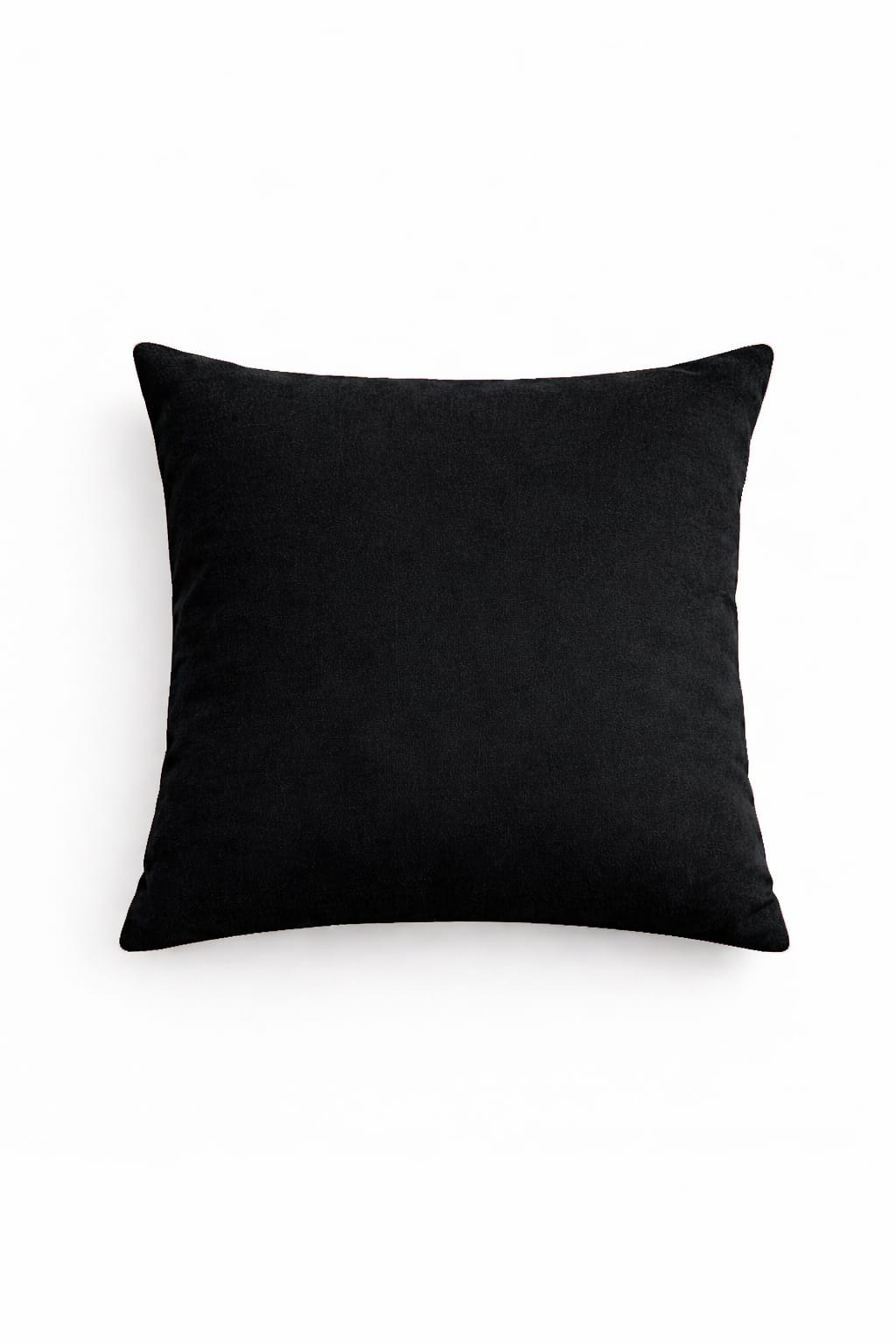 PerdeYap Kadife Dokulu Siyah Kırlent Yastık Kılıfı ( 1 Adet )