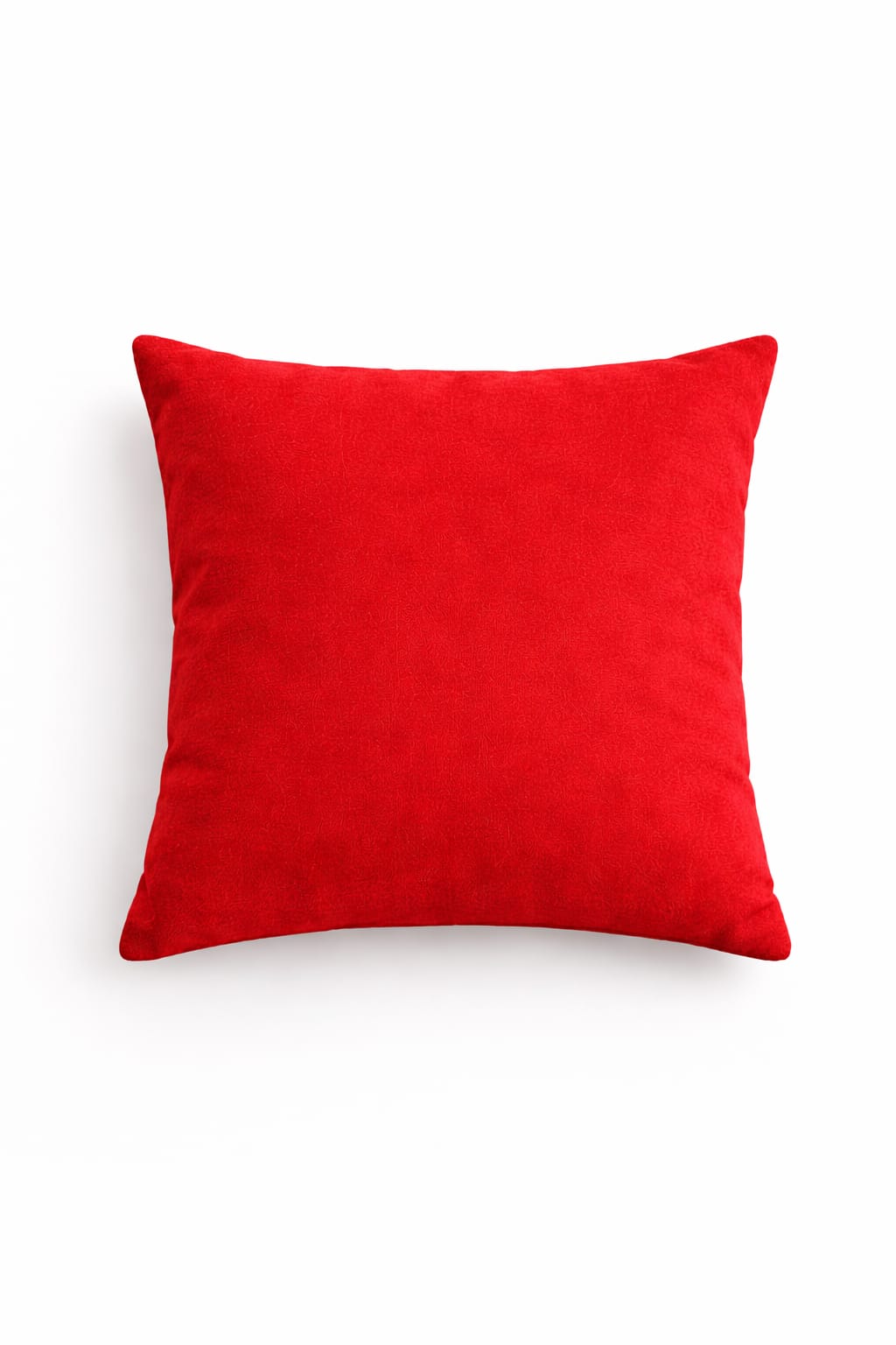 PerdeYap Kadife Dokulu Kırmızı Kırlent Yastık Kılıfı ( 1 Adet )