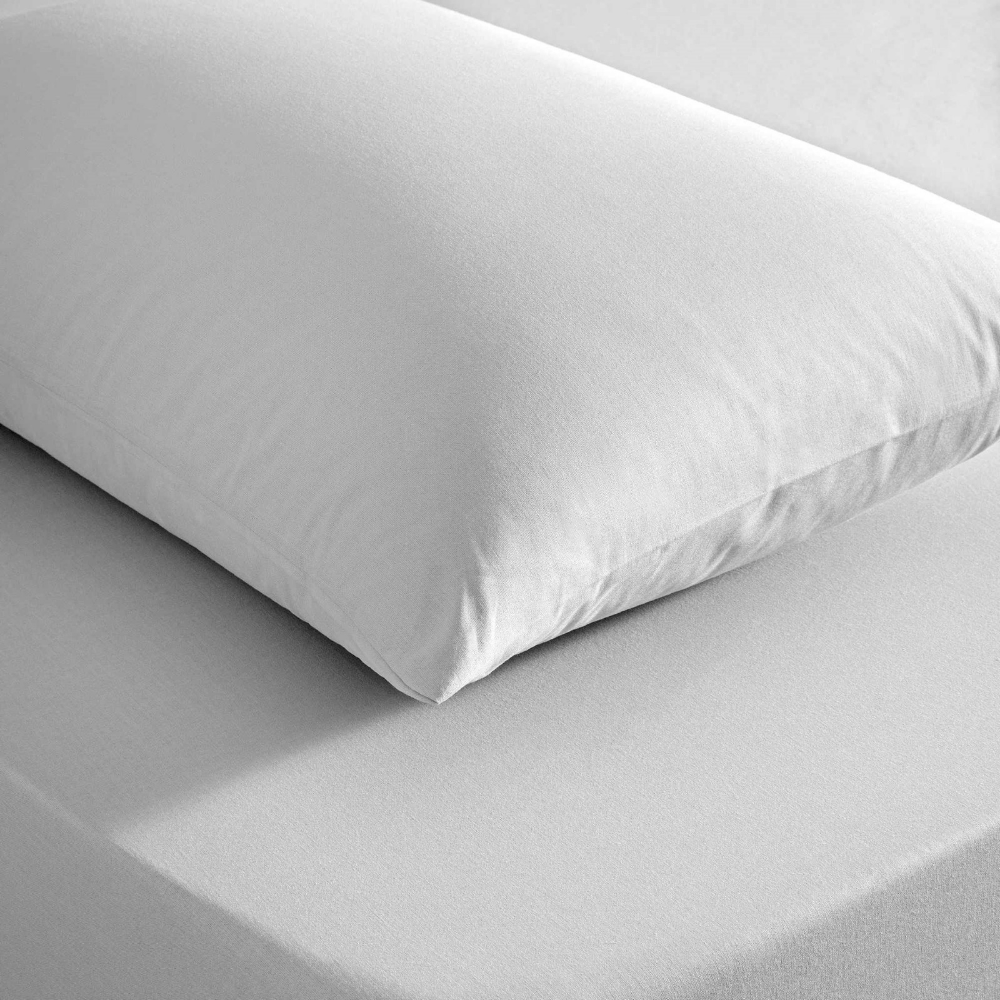 Taç Color Dreams Ranforce Tek Kişilik Fitted Çarşaf Seti Gri