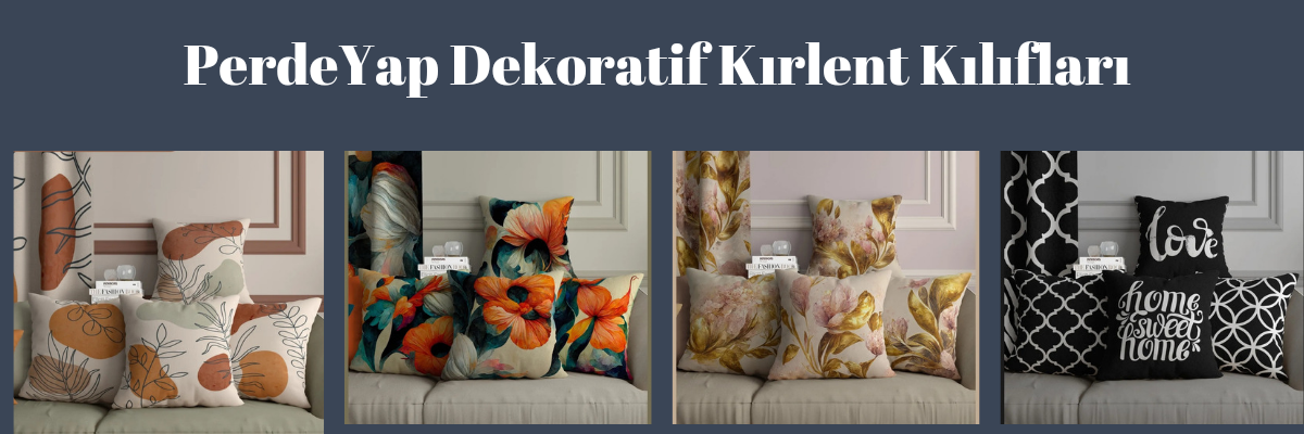 Kırlent kılıfları